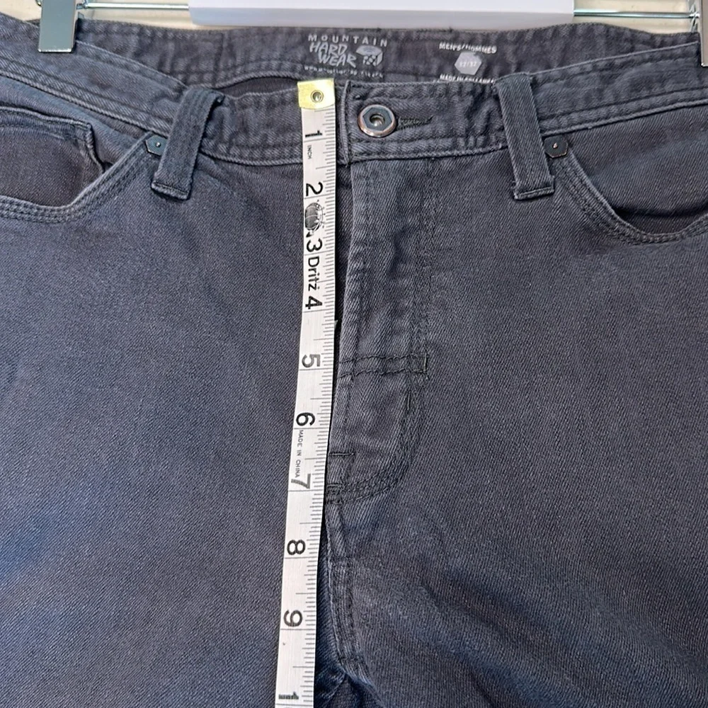 Men's Mountain Hardwear Straight‎ Leg Grey Denim Active Jeans Size 32X32